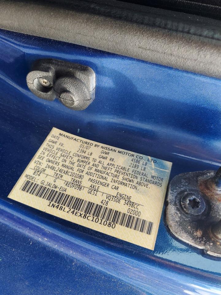 2008 NISSAN ALTIMA