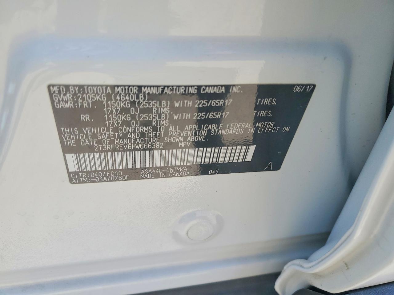 2017 TOYOTA RAV4