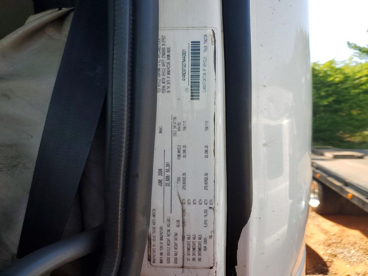 2007 VOLV VN