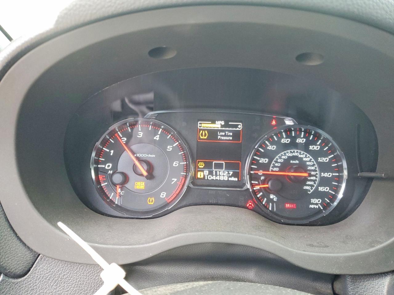 2019 SUBARU WRX