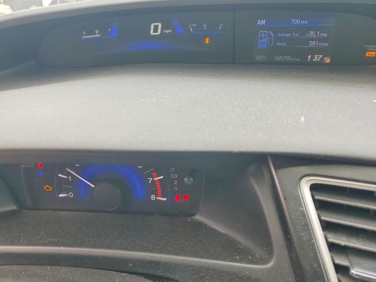 2013 HONDA CIVIC