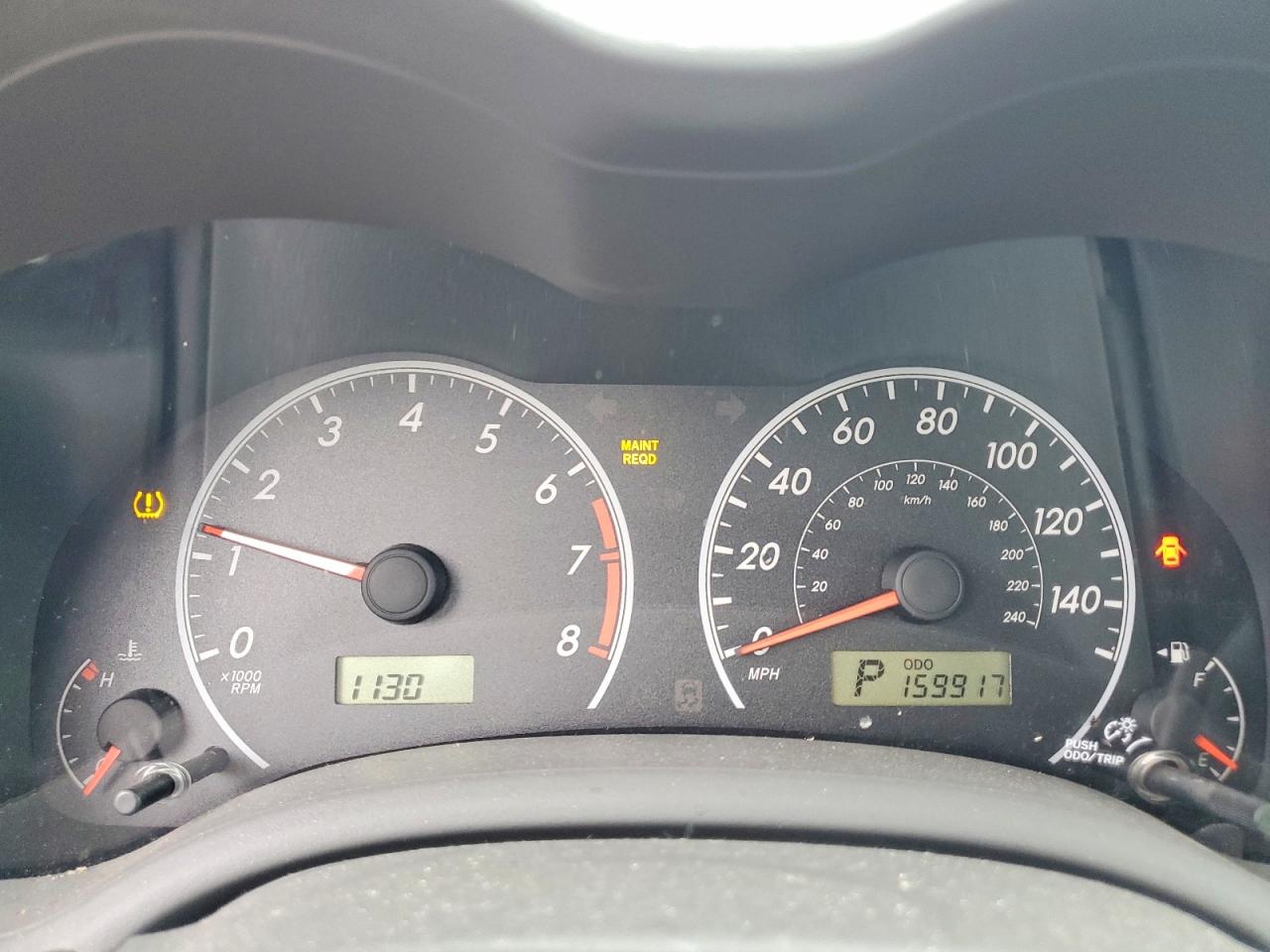 2009 TOYOTA COROLLA