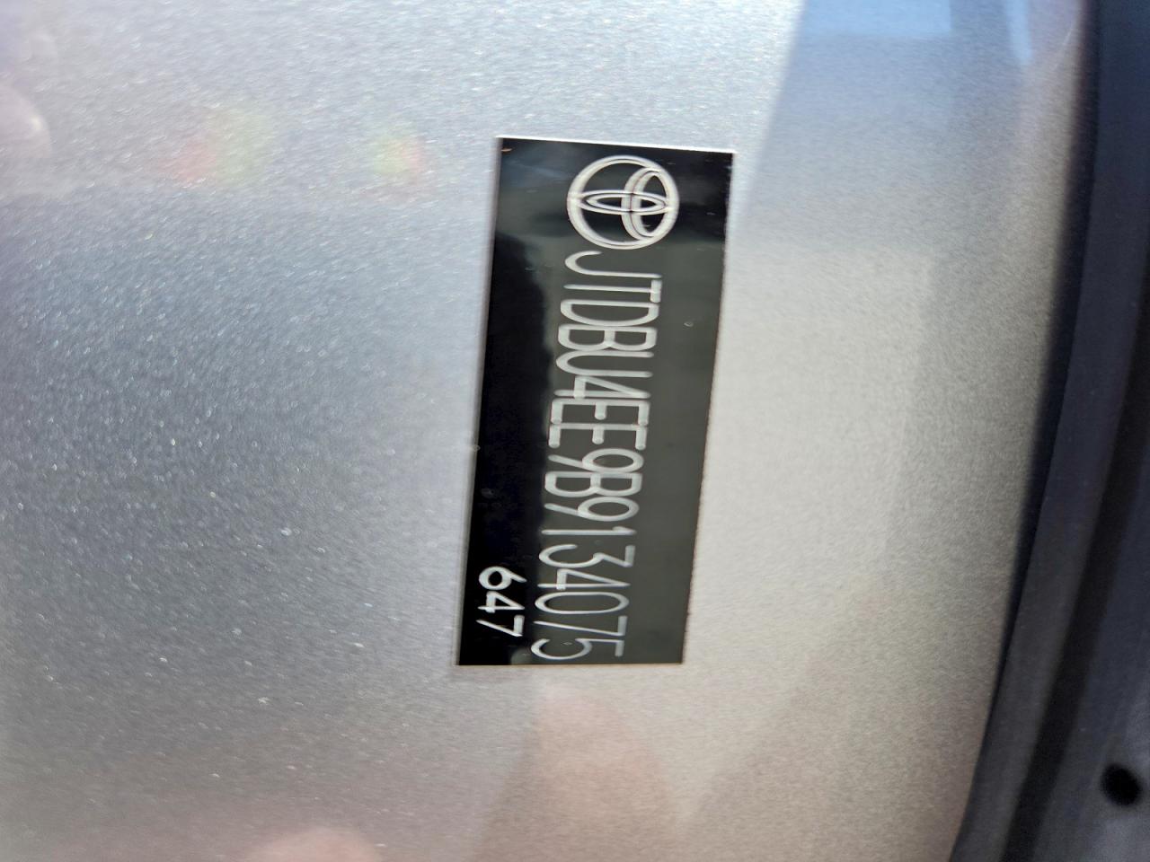 2011 TOYOTA COROLLA