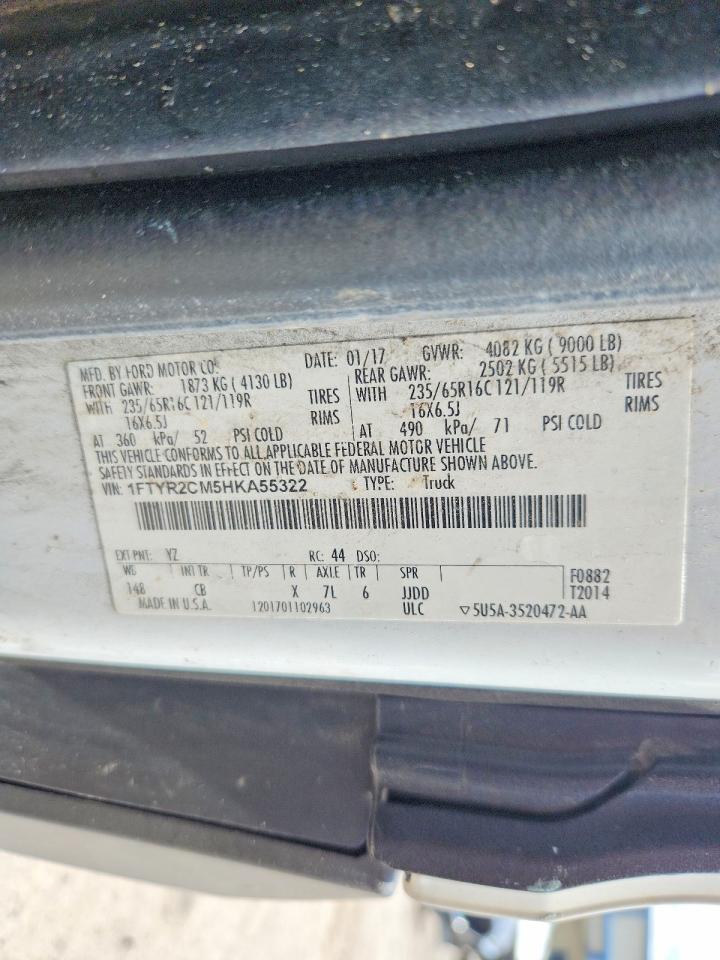 2017 FORD TRANSIT