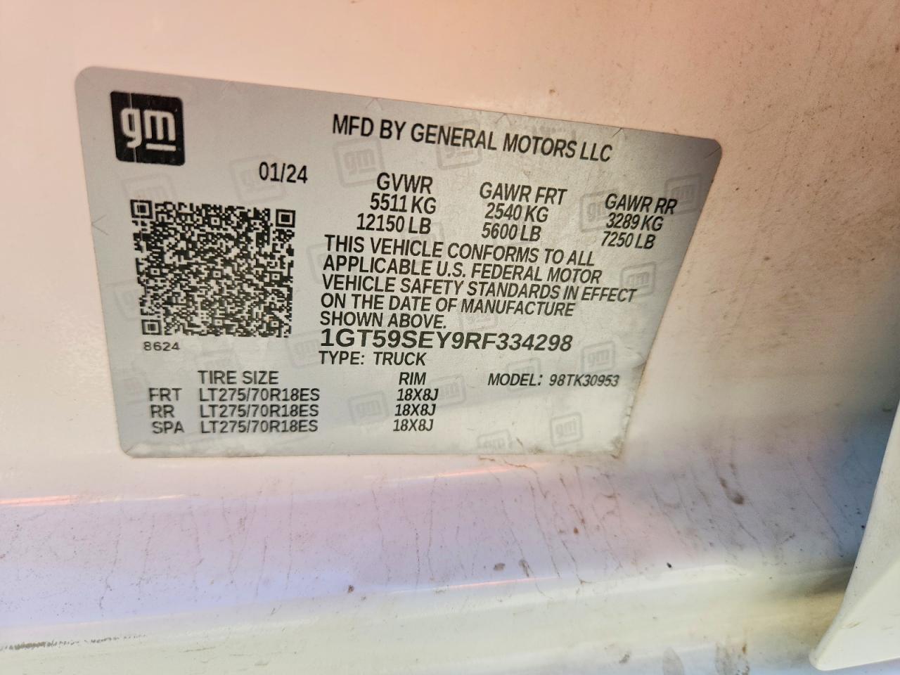 2024 GMC SIERRA