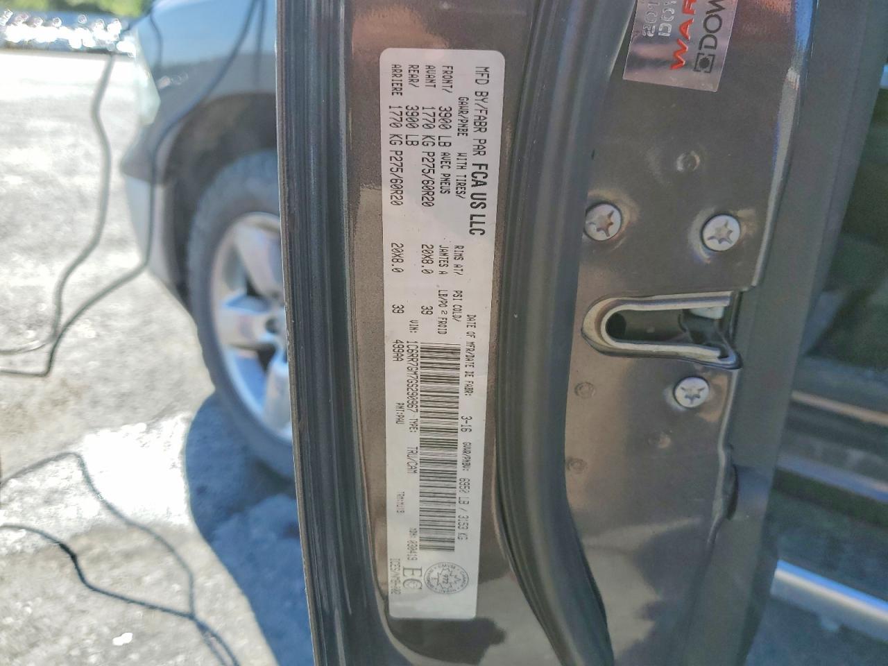 2016 RAM 1500