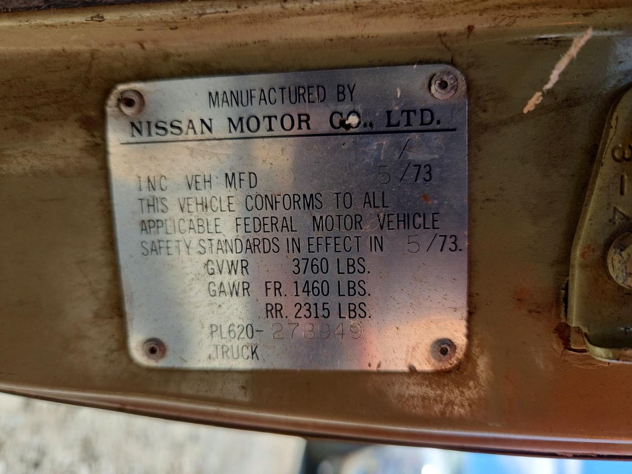 1973 DATSUN ALL MODELS