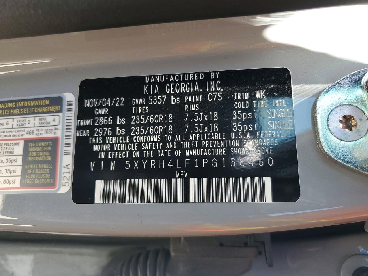 2023 KIA SORENTO