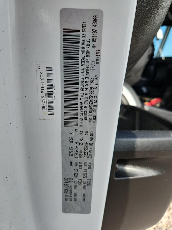 2019 RAM PROMASTER