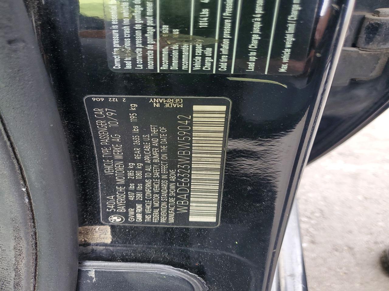 1998 BMW 5 SERIES