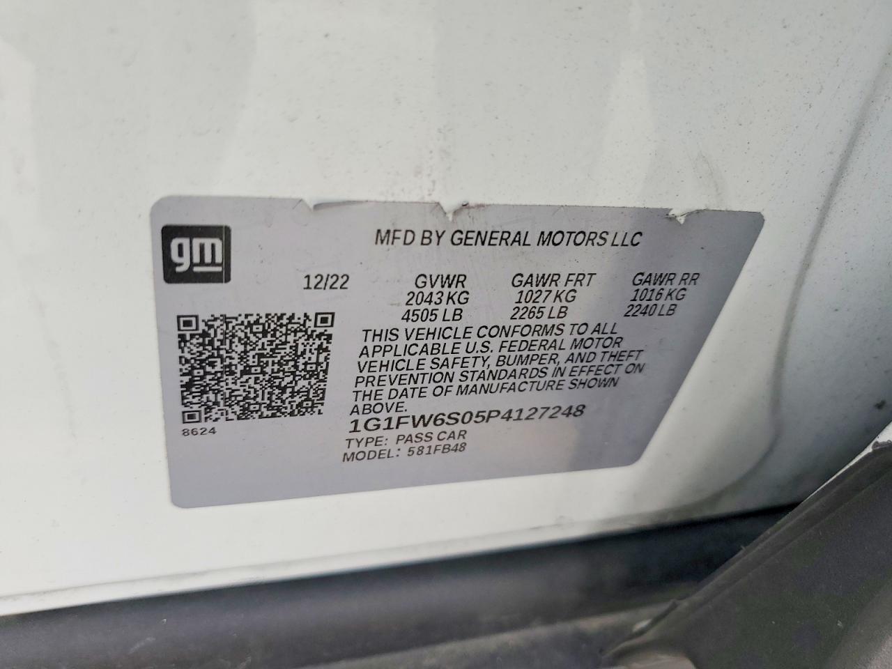 2023 CHEV BOLT
