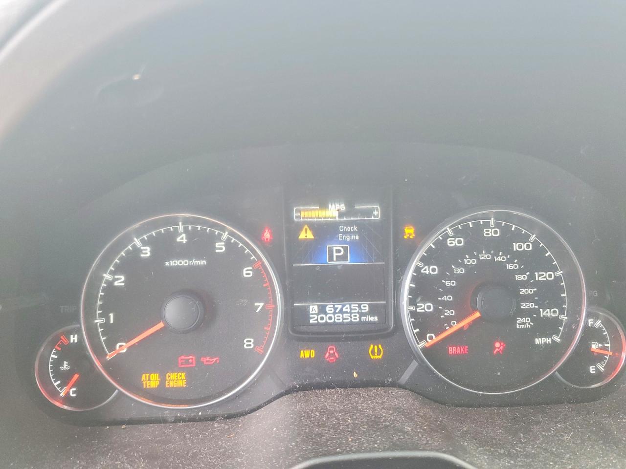 2014 SUBARU OUTBACK