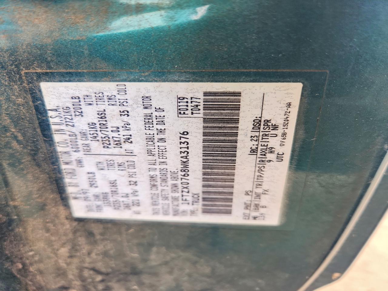 1998 FORD All Models