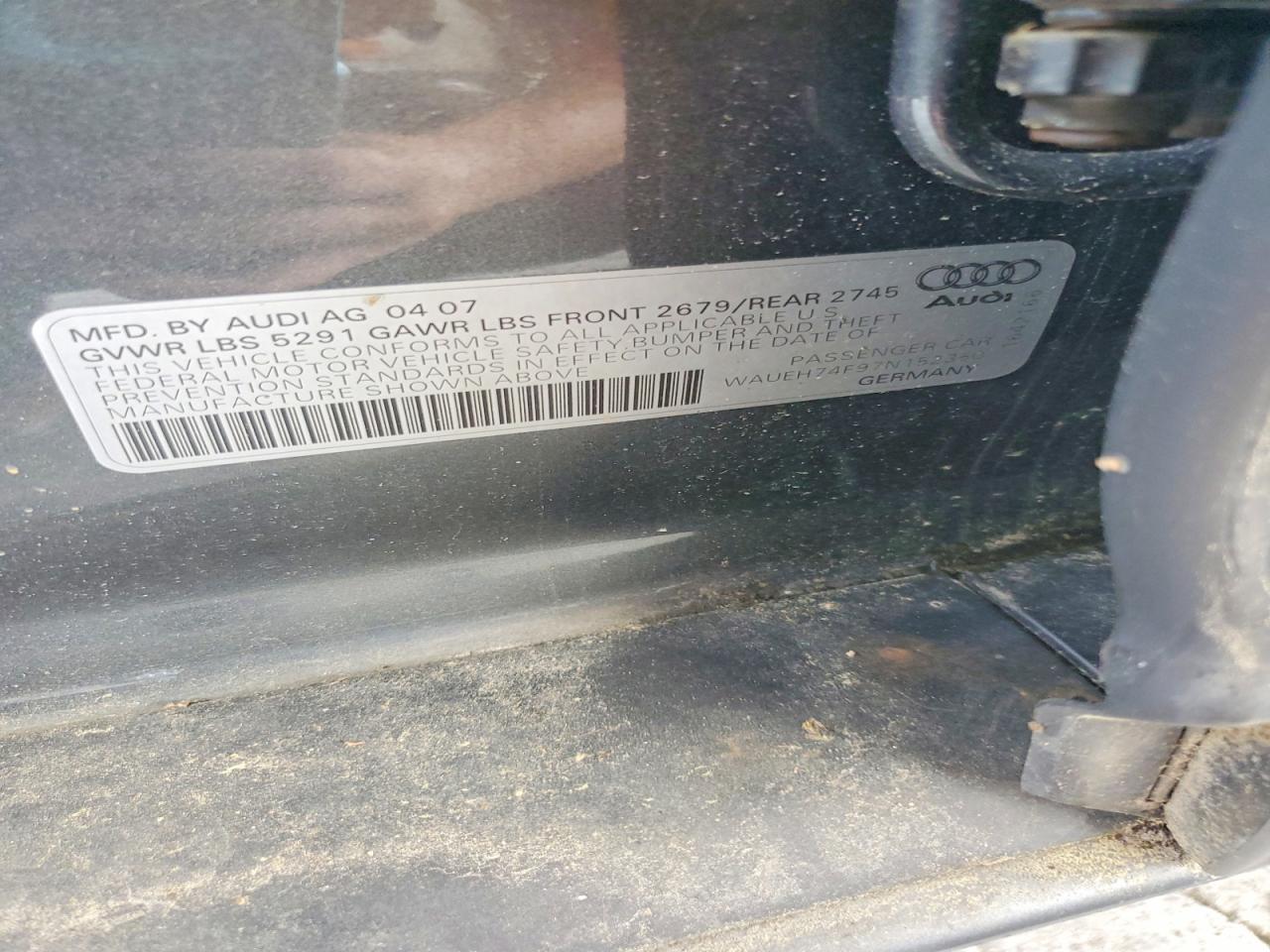 2007 AUDI A6