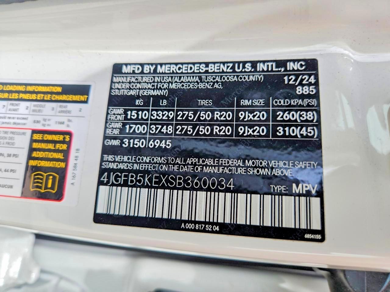 2025 MERCEDES-BENZ GLE-CLASS