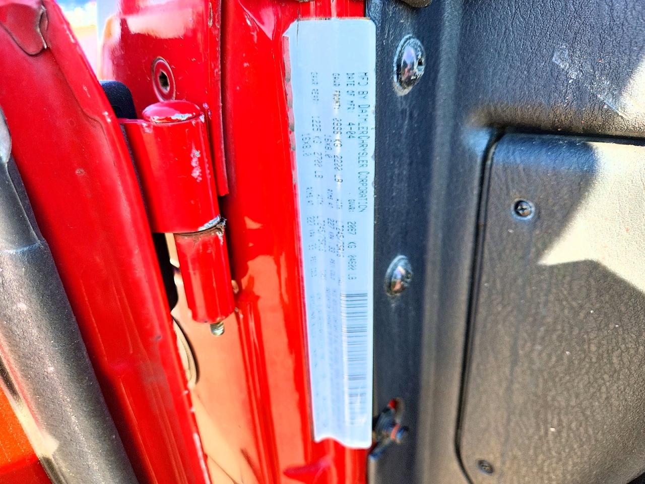 2004 JEEP WRANGLER