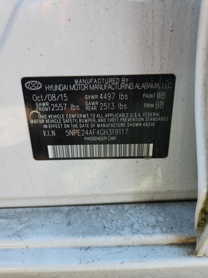 2016 HYUNDAI SONATA
