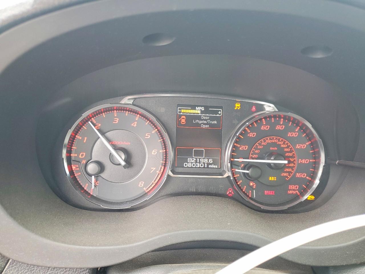 2017 SUBARU WRX