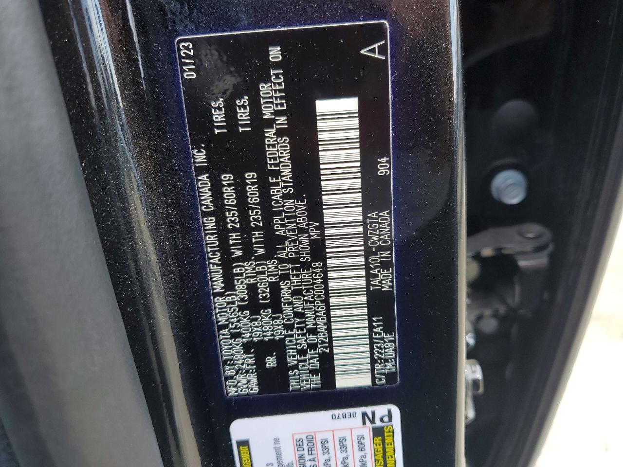 2023 LEXUS RX350