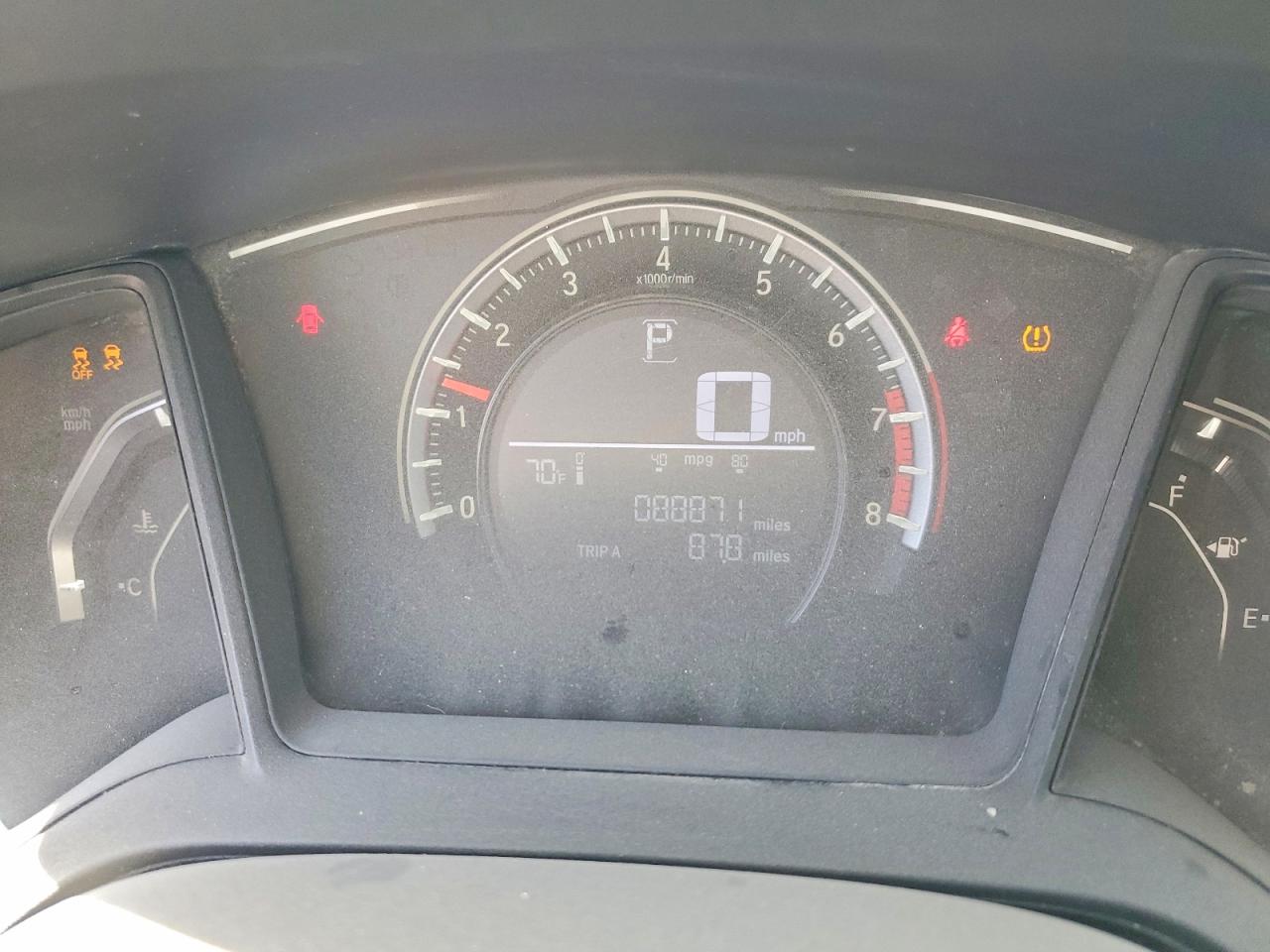 2016 HONDA CIVIC