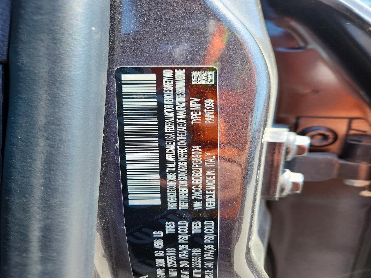 2018 JEEP RENEGADE