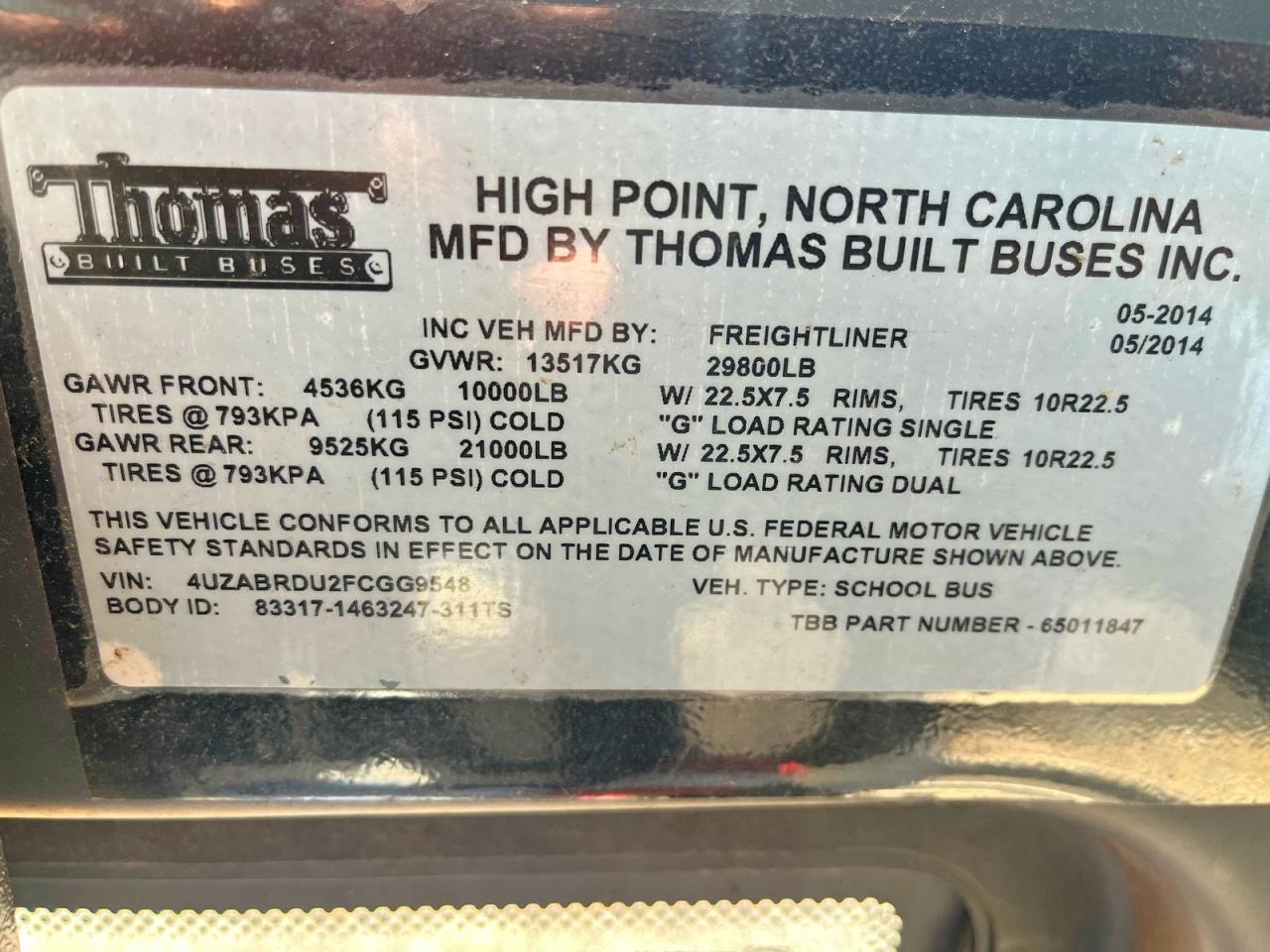 2015 FREIGHTLINER ALL MODELS