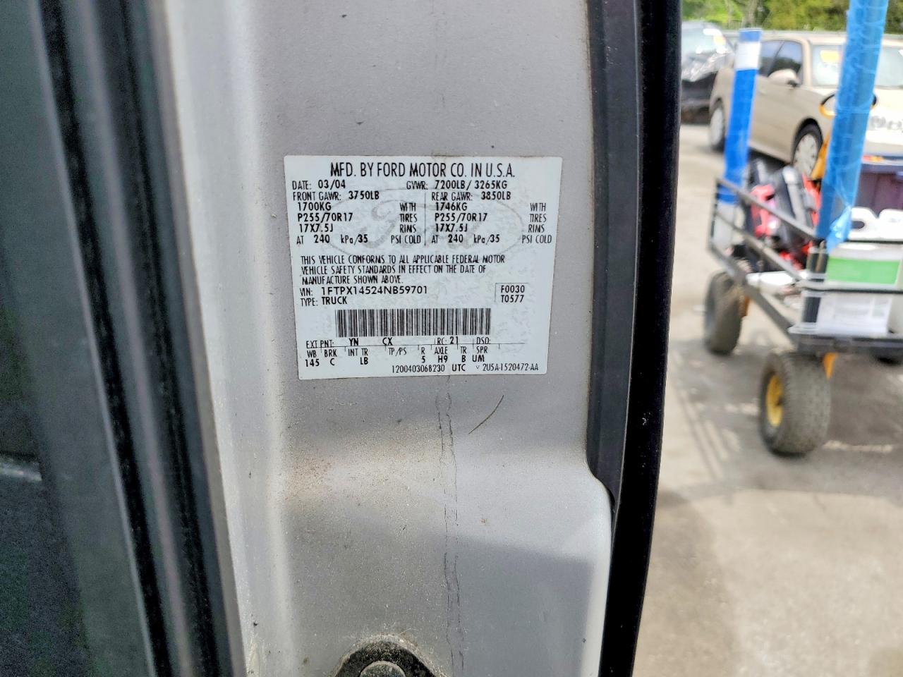 2004 FORD F150