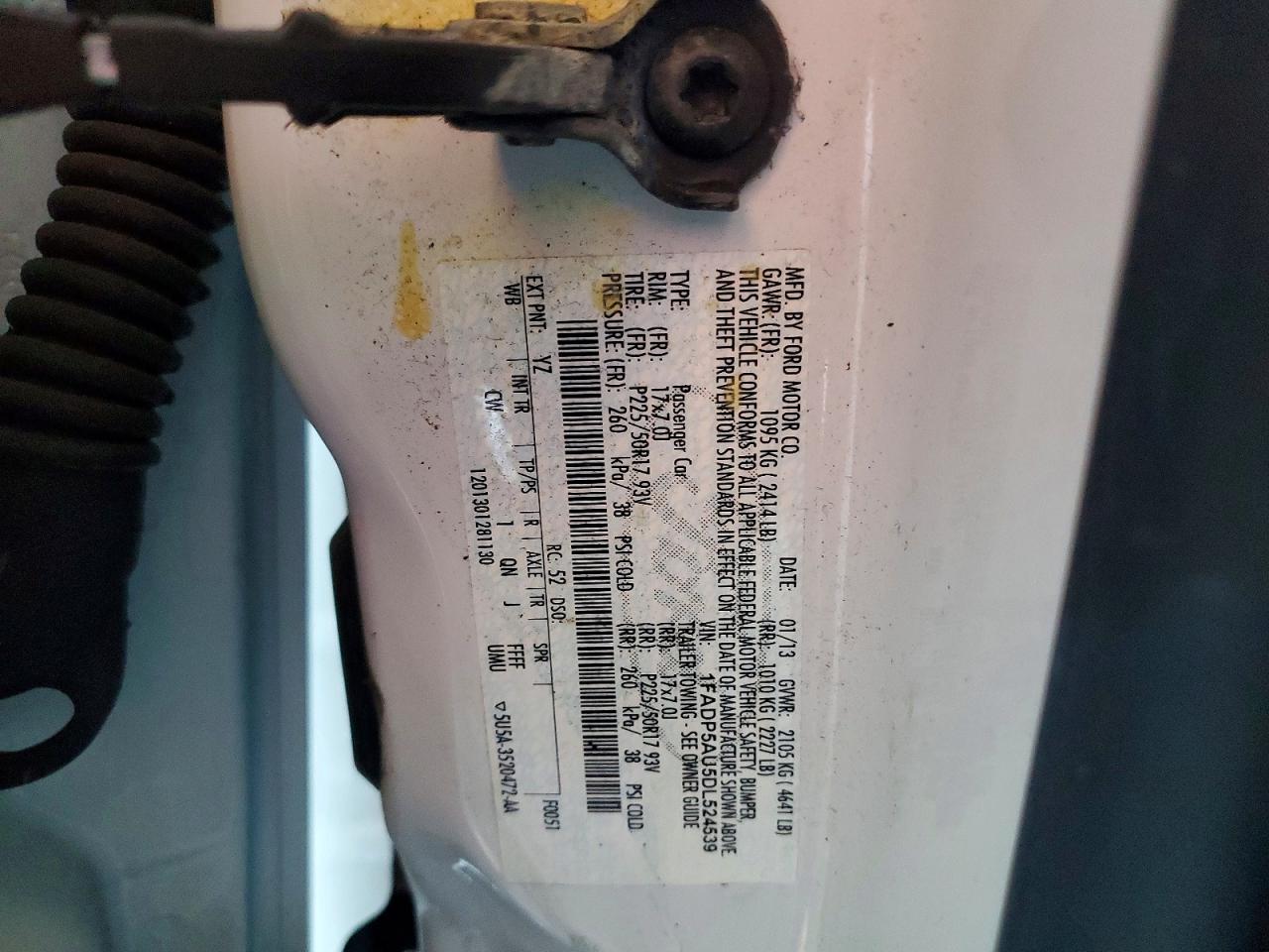 2013 FORD CMAX