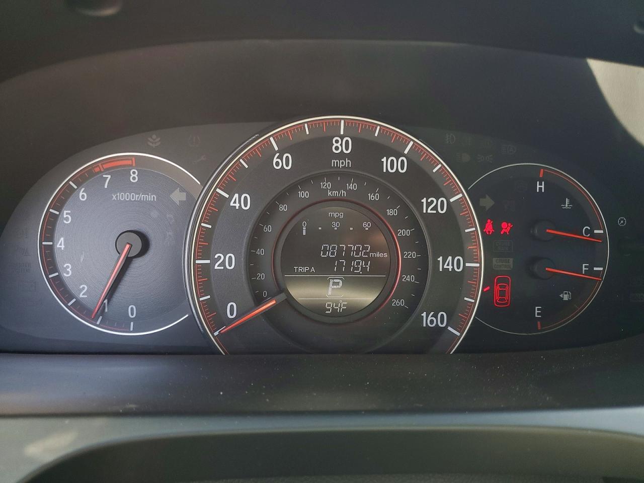 2017 HONDA ACCORD