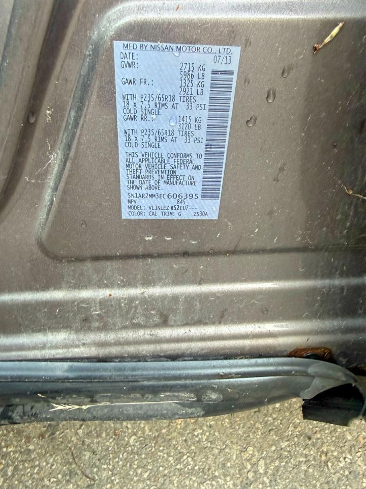 2014 NISSAN PATHFINDER
