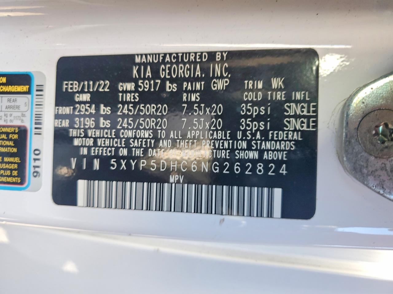 2022 KIA TELLURIDE