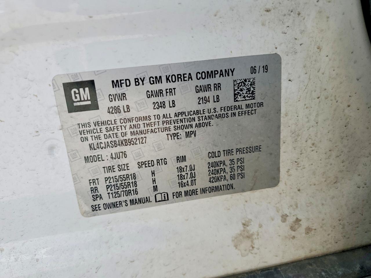 2019 BUICK ENCORE