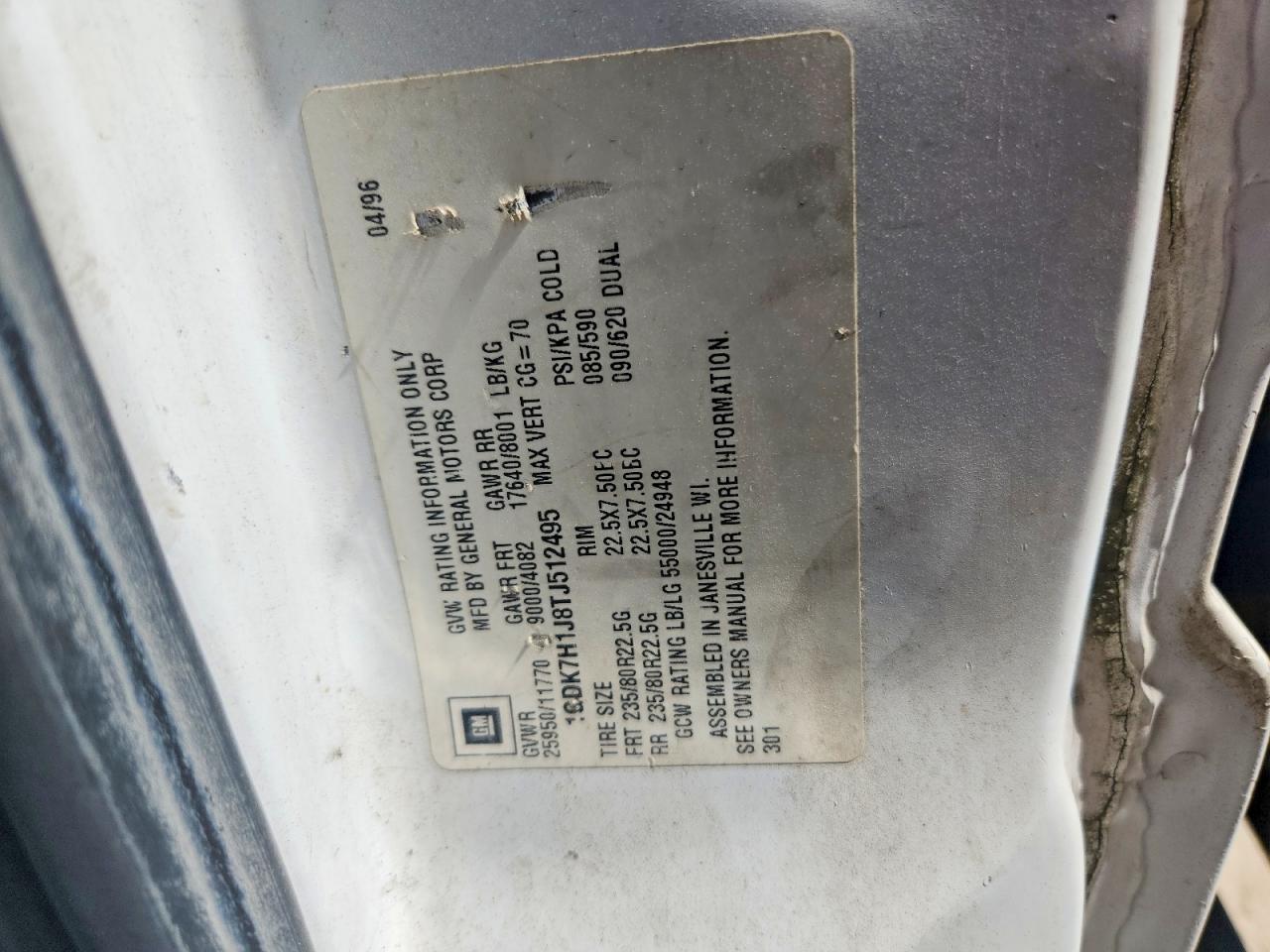 1996 GMC TOPKICK
