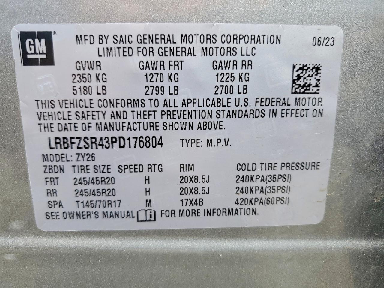 2023 BUICK ENVISION