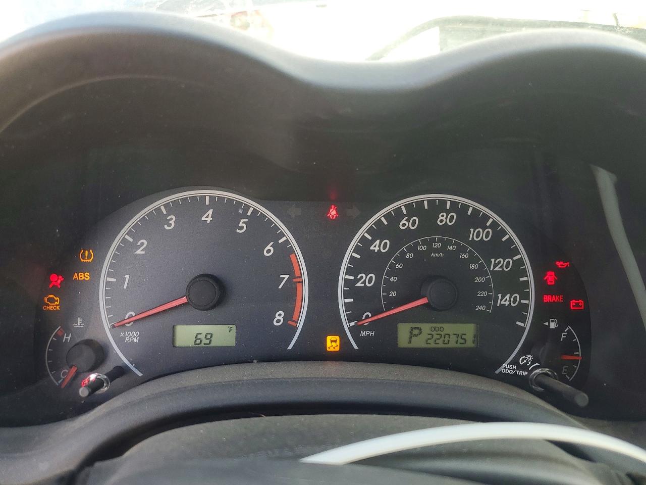 2012 TOYOTA COROLLA