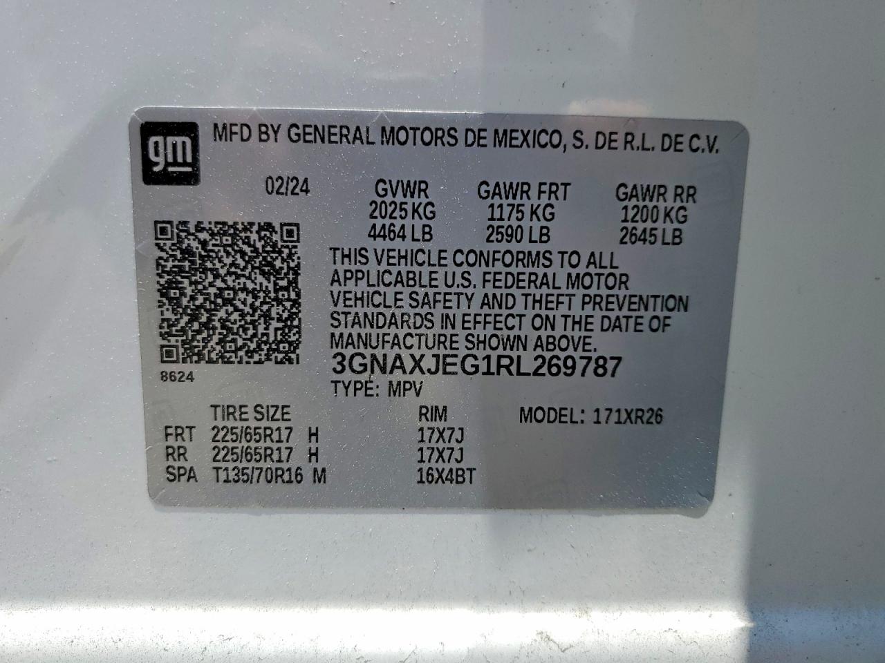 2024 CHEVROLET EQUINOX