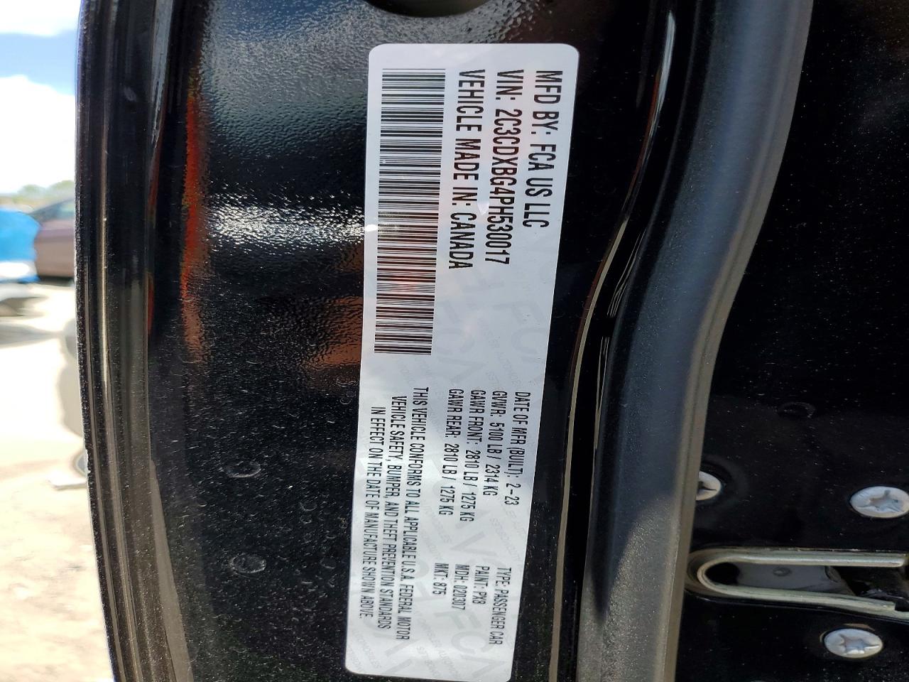 2023 DODGE CHARGER
