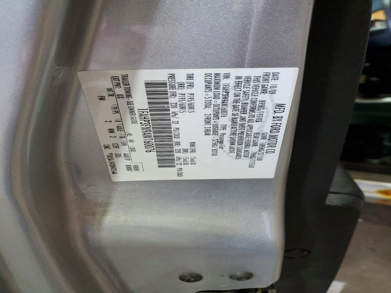 2010 FORD ALL Models