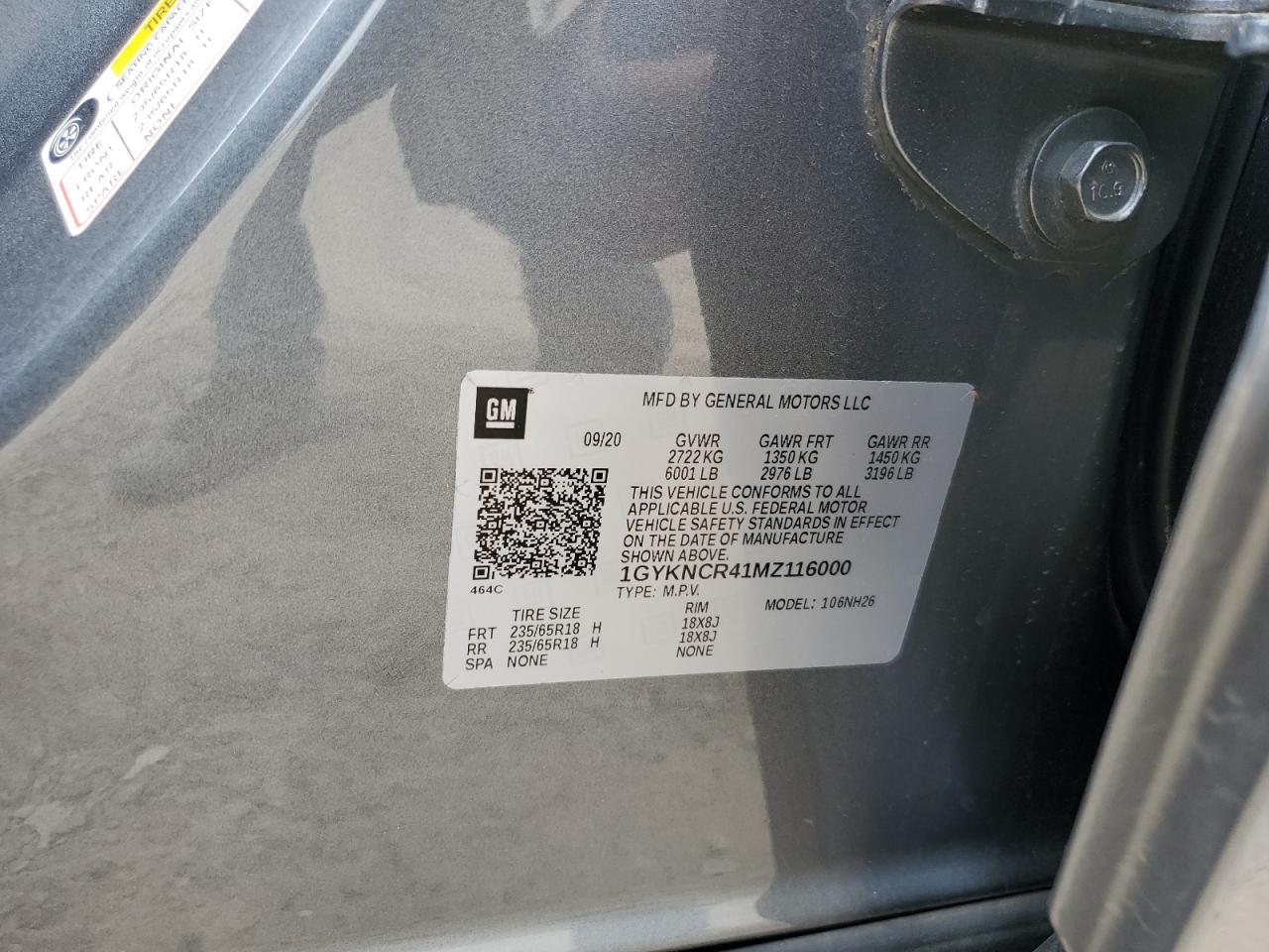 2021 CADILLAC XT5