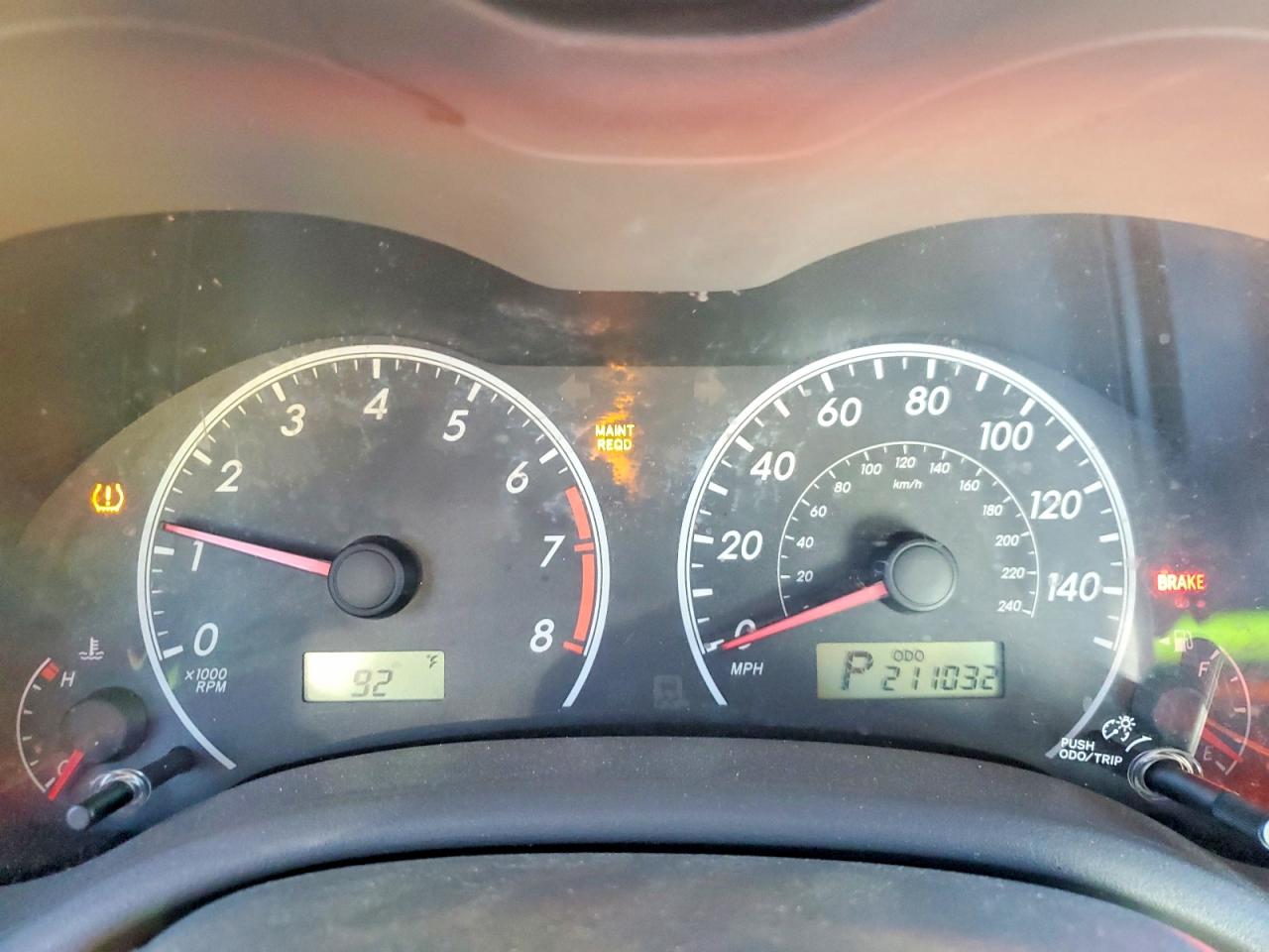 2010 TOYOTA COROLLA