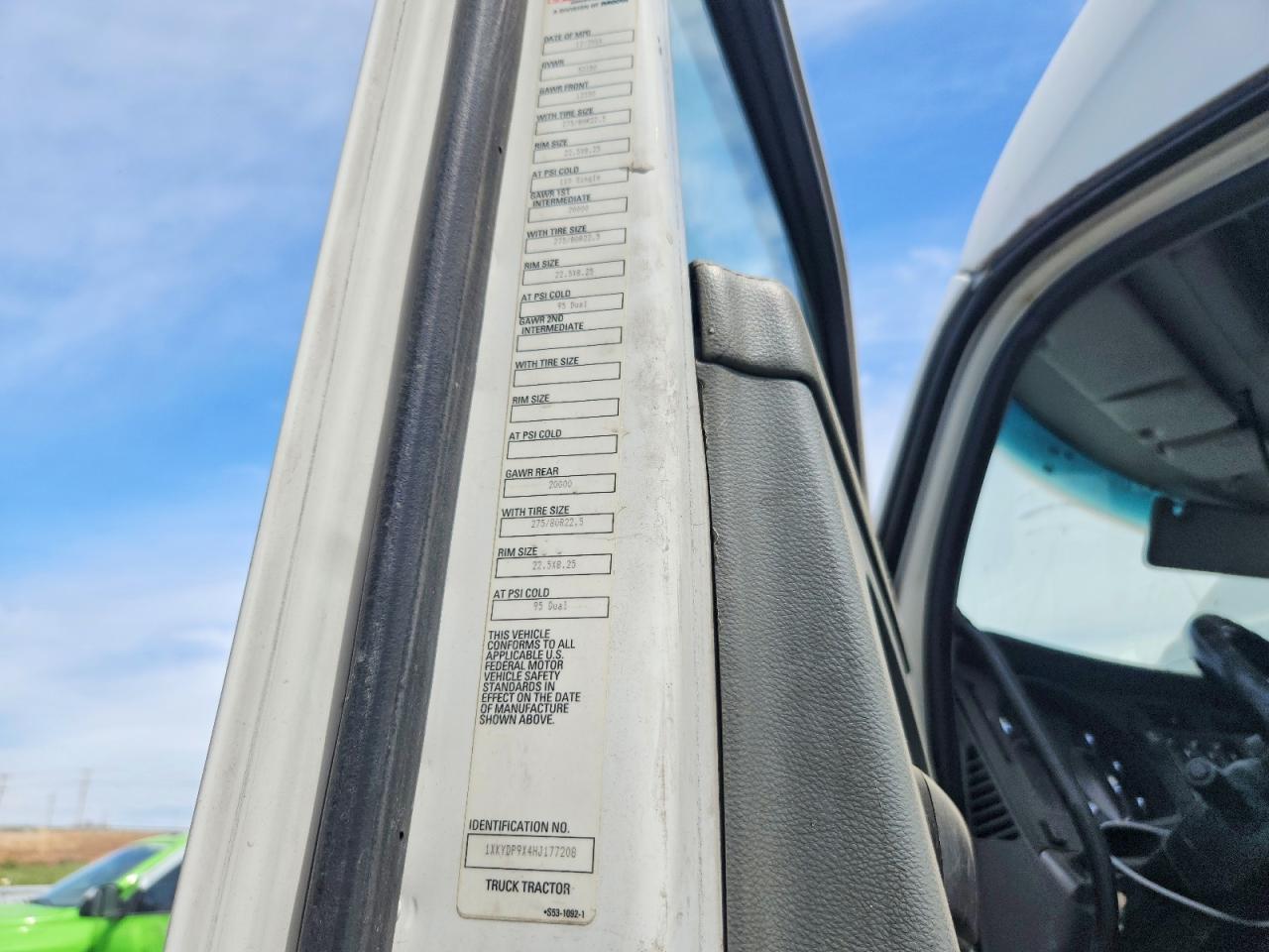 2017 KENWORTH ALL OTHER