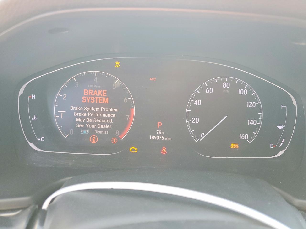 2018 HONDA ACCORD