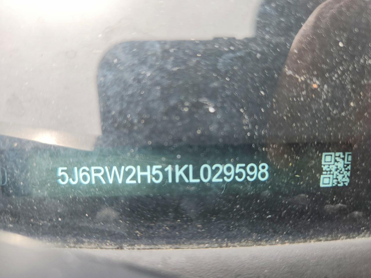 2019 HONDA CRV