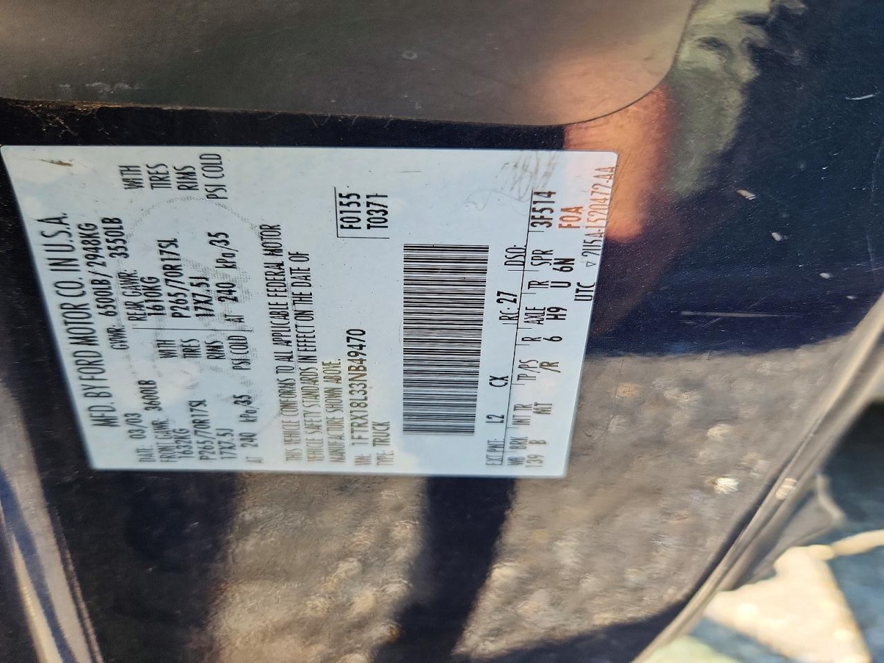 2003 FORD F150