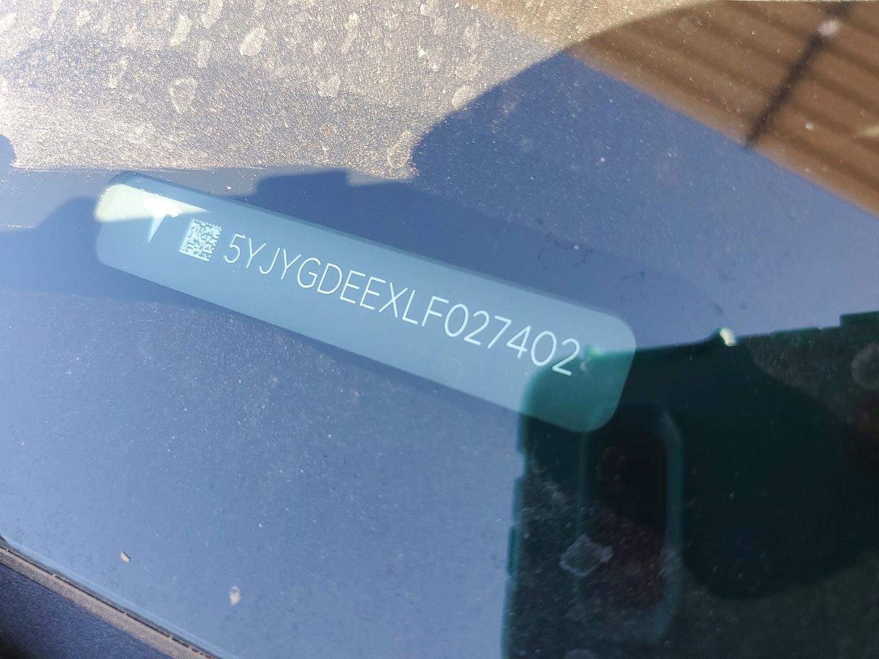 2020 TESLA MODEL Y