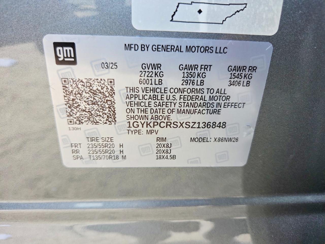 2025 CADILLAC XT6