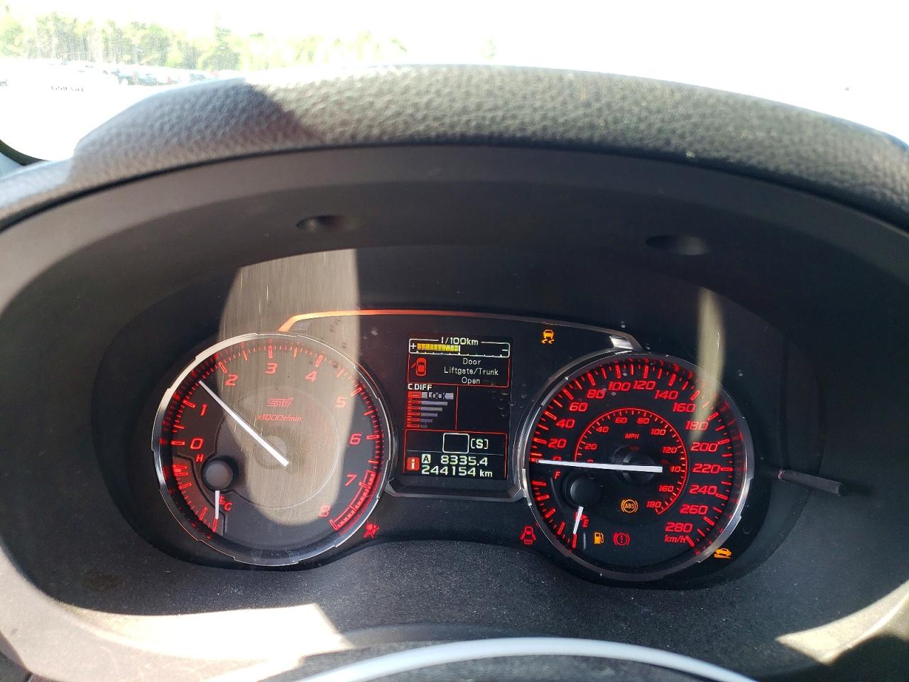 2016 SUBARU WRX