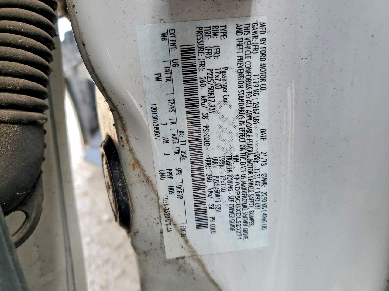 2013 FORD CMAX