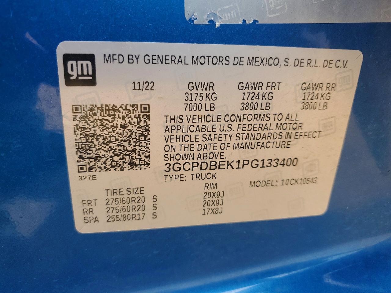 2023 CHEVROLET SILVERADO