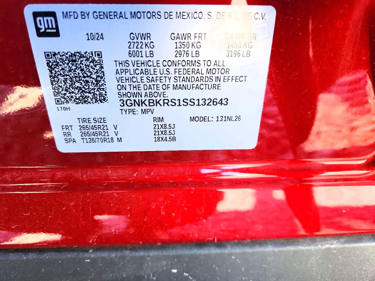 2025 CHEVROLET BLAZER